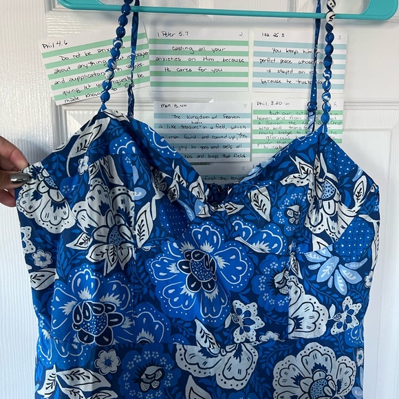 Farm Rio Full of Flowers Sweetheart Midi Dress - Picture 4 of 8